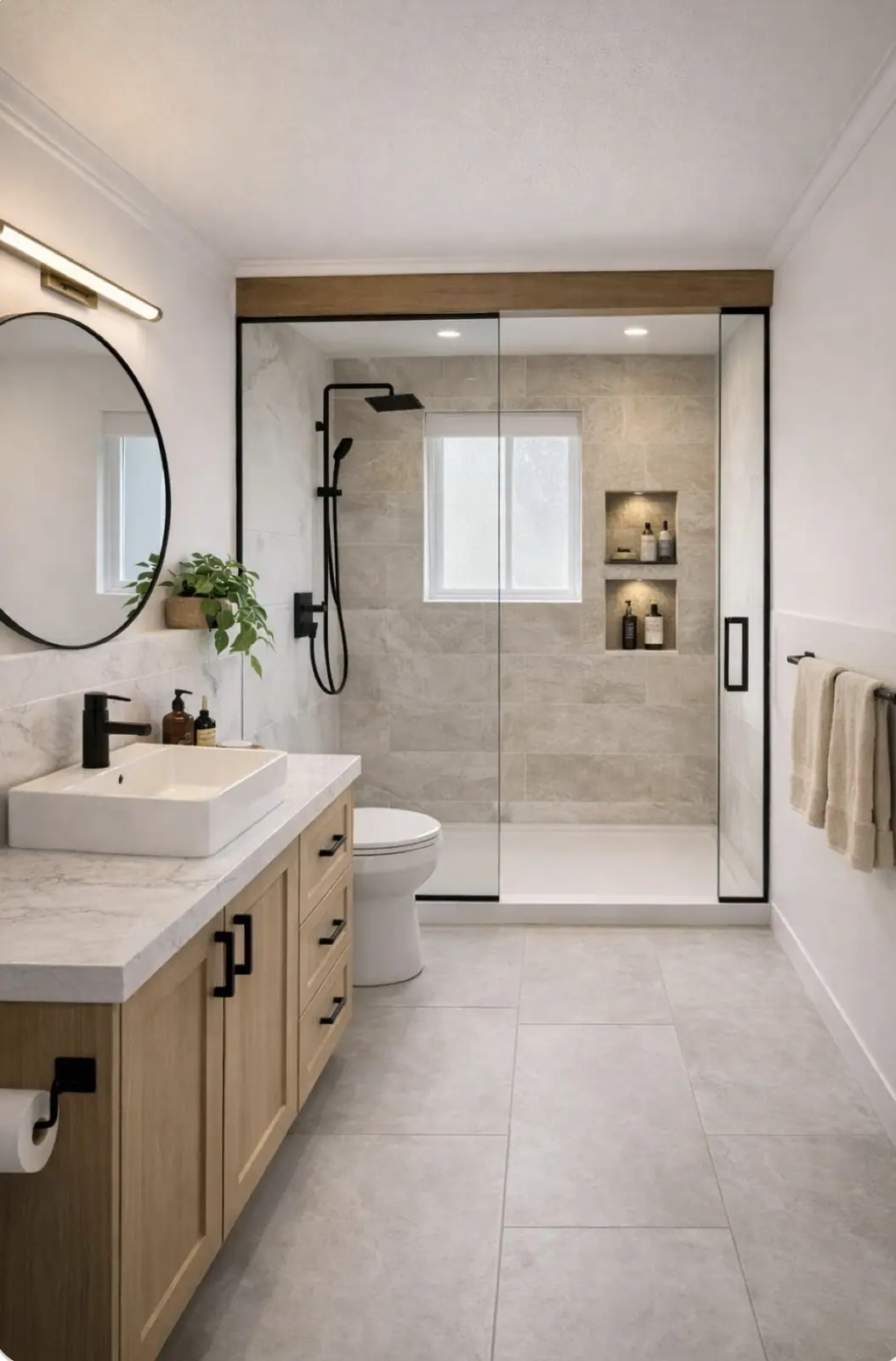 Salles de bains et cuisines
